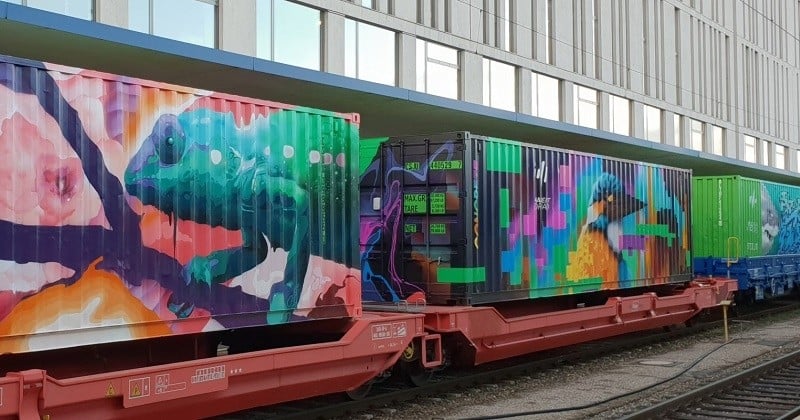 	Le train de Noé : la plus longue oeuvre d'art mobile arrive à Paris pour sensibiliser à la cause environnementale