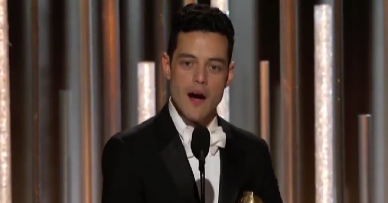 Le sacre surprise de « Bohemian Rhapsody » et Rami Malek aux Golden Globes