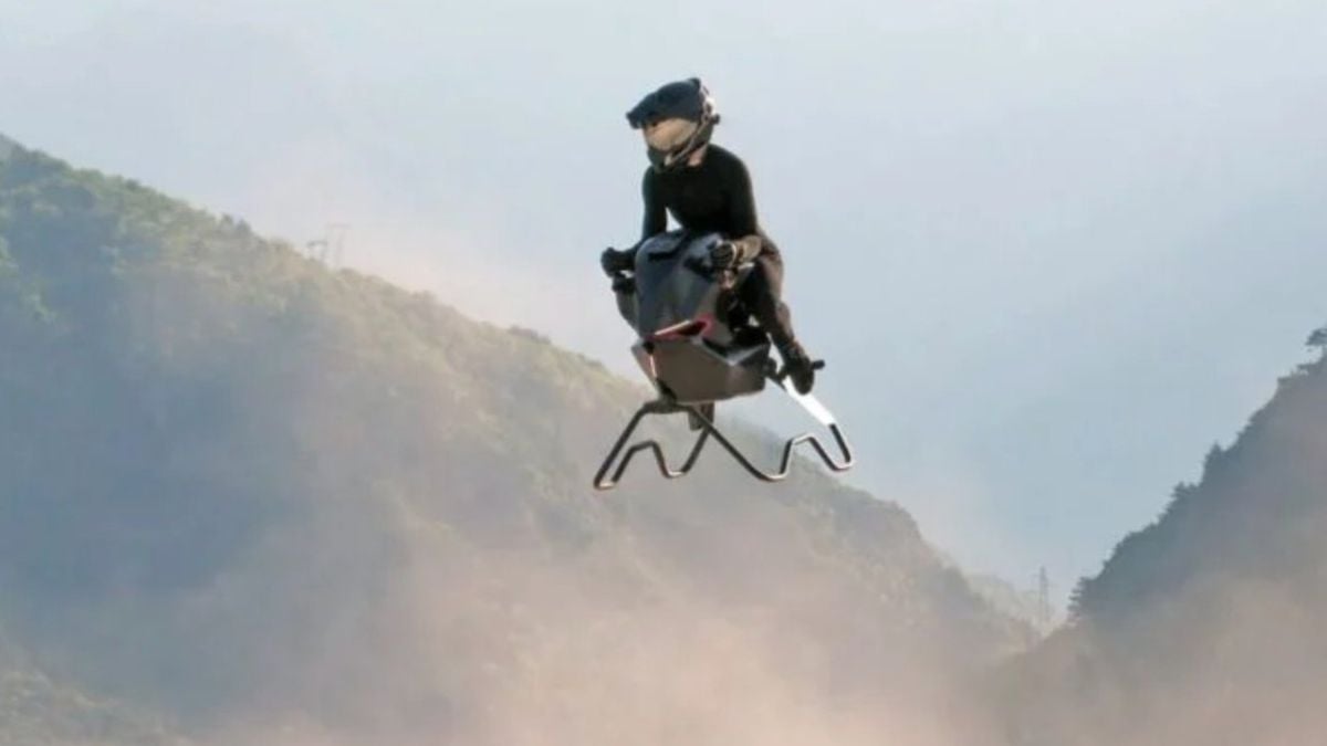 Cette moto volante qui peut atteindre 200 km/h va transformer votre façon de vous déplacer