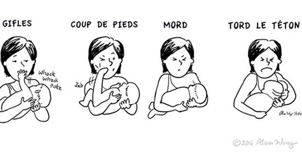 20 situations illustrées en BD que toutes les mamans traversent la première année de leur maternité