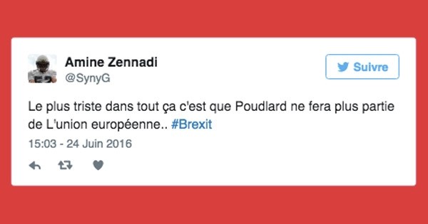 #Brexit : le grand n'importe quoi hilarant des réseaux sociaux, avec le hashtag #Brexit !