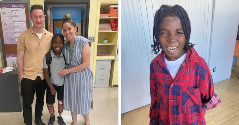 « C'était une évidence » : une enseignante adopte son élève handicapé après l'avoir recueilli chez elle 