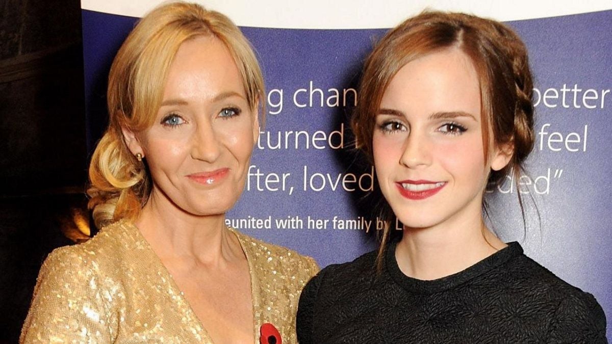 J.K. Rowling et Emma Watson 