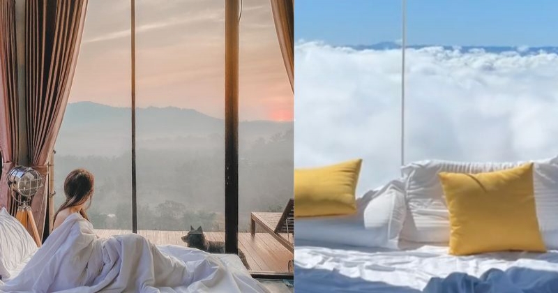 Cet hôtel au milieu des nuages est féérique ! 