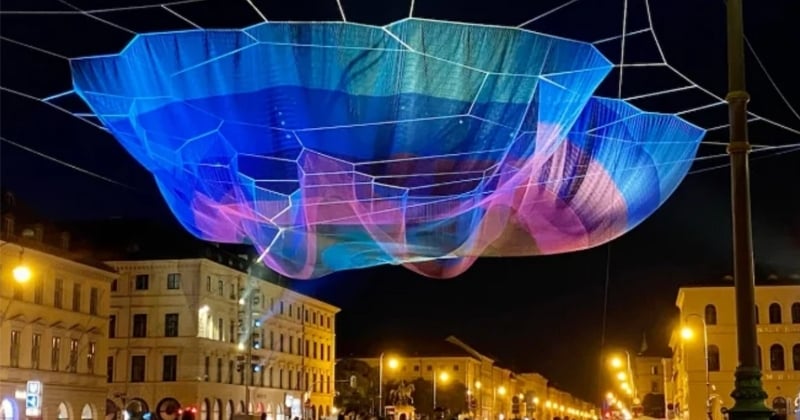 Cette sublime installation lumineuse a émerveillé les habitants de Munich
