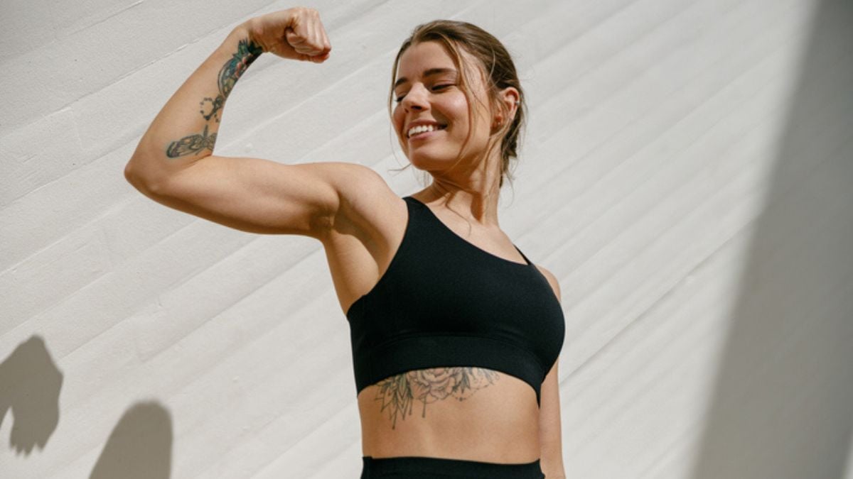 Femme sportive