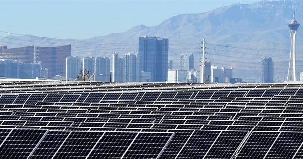 Las Vegas fonctionne désormais à 100% à travers les énergies renouvelables... Et ça, c'est plutôt incroyable !