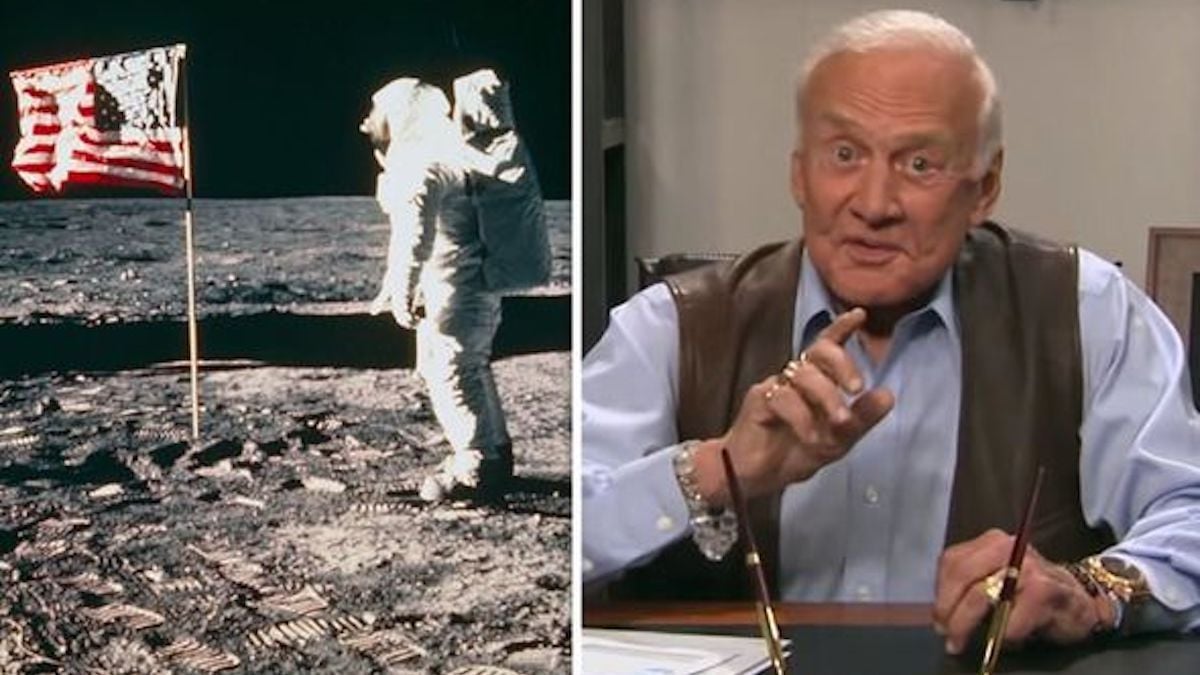 Buzz Aldrin a-t-il révélé que l'alunissage était truqué ? Ses propos dans une ancienne interview refont surface et sèment le doute