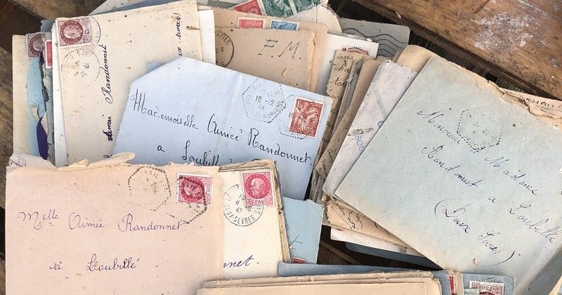 Plus de 200 lettres d'amour datant de la Seconde Guerre mondiale ont été retrouvées dans une déchetterie
