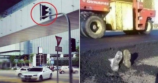 Voici 21 fails de construction que l'on n'aimerait vraiment pas rencontrer sur la route... Attention danger public !