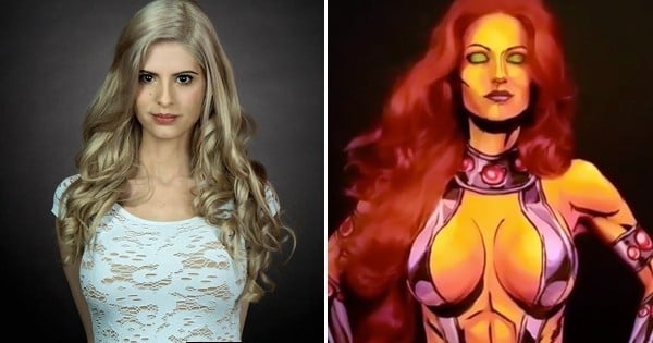 Elle peint son corps de manière fabuleuse afin de ressembler à différents personnages de comics, incroyable !