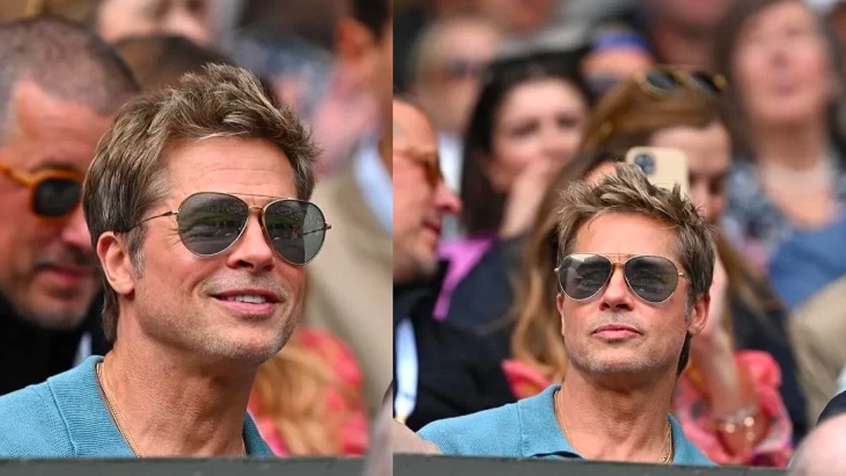 Les internautes découvrent avec surprise l’âge de Brad Pitt après son apparition remarquée à Wimbledon 