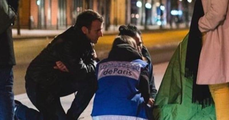En diffusant des photos d'Emmanuel Macron au chevet de sans-abris, la photographe de l'Élysée a-t-elle orchestré un coup de com' ?