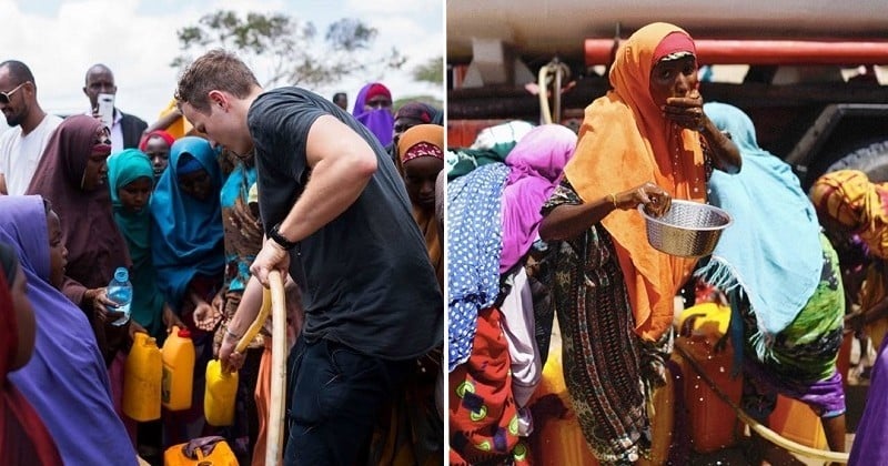 Jérôme Jarre, la star française des réseaux sociaux, a livré 60 tonnes de nourriture en Somalie pour aider la population victime de famine