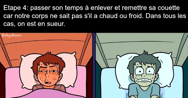 7 étapes que tous ceux qui ont du mal à dormir connaissent par cœur !