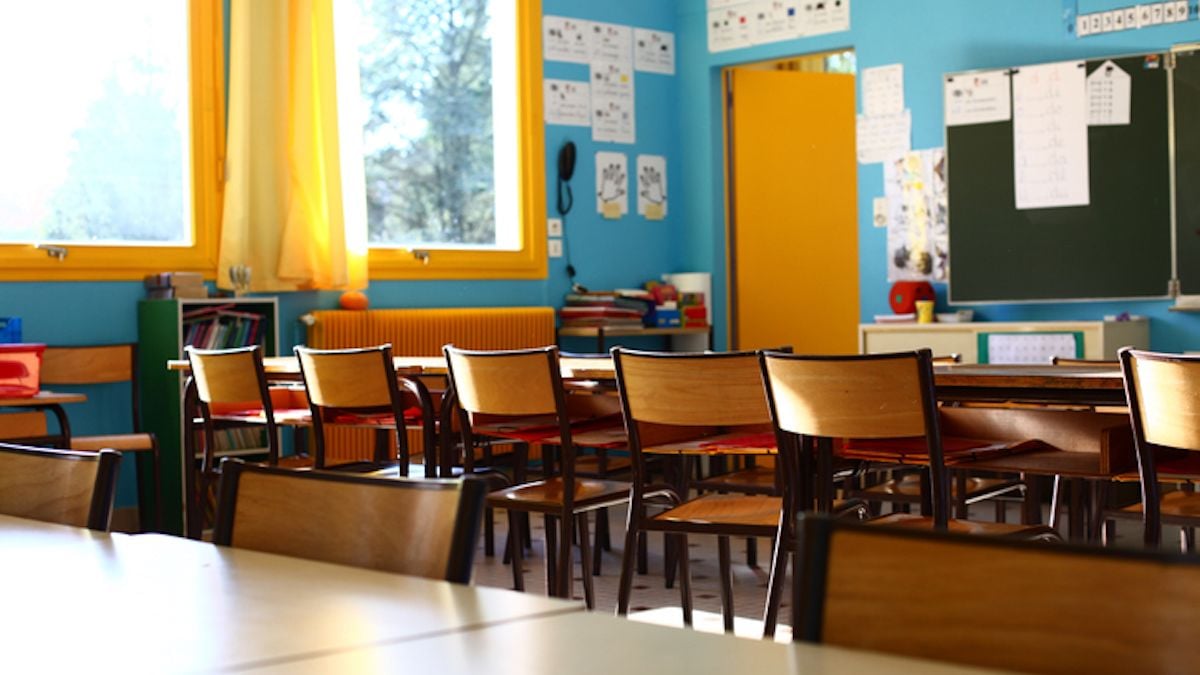 Une salle de classe