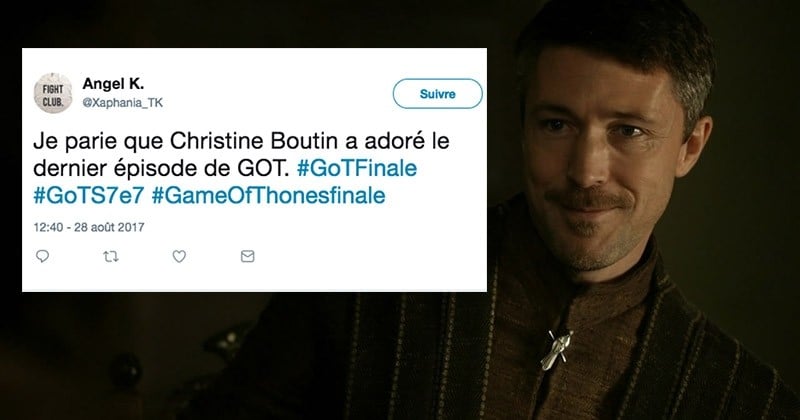 La dernière saison de Game of Thrones s'achève et certains ont décidé de la terminer avec beaucoup d'humour sur Twitter !