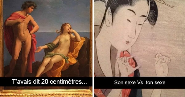 Et si les oeuvres d'art pouvaient parler ? 20 snapchats montrent qu'il n'y a rien de plus drôle que de visiter un musée, avec un peu d'imagination !