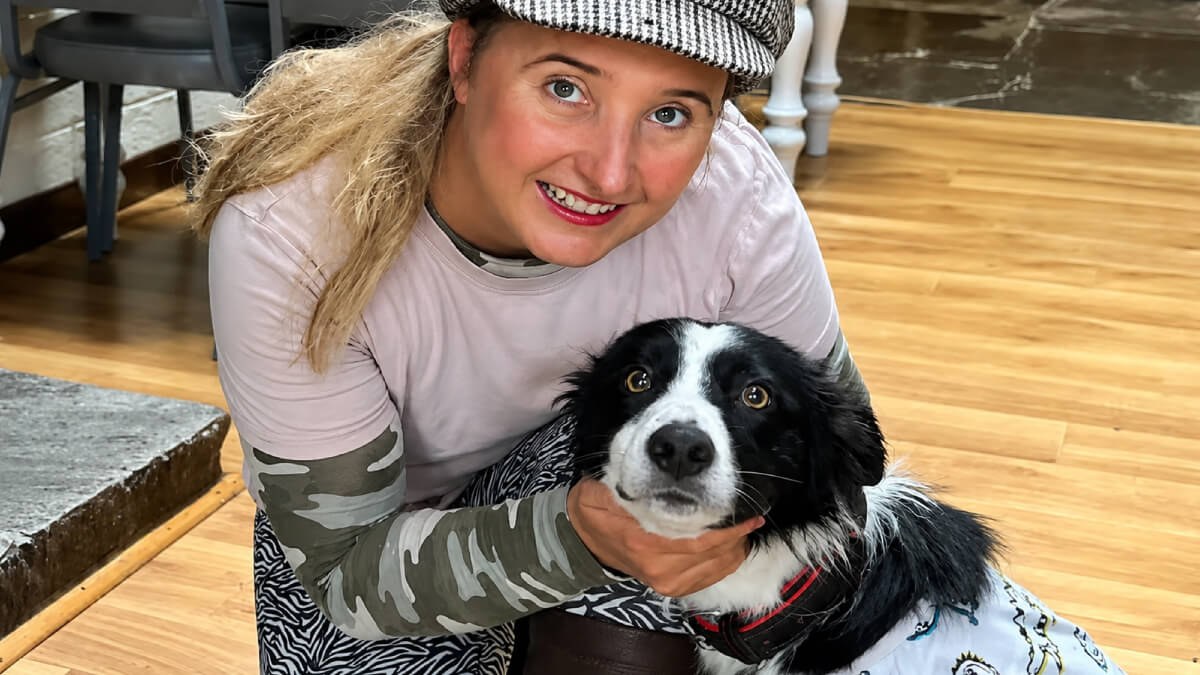 Sancha et sa chienne