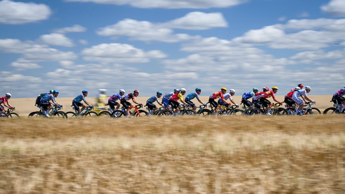 une photo du Tour de France