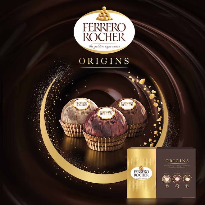 Ferrero Rocher sort pour la première fois un assortiment 100