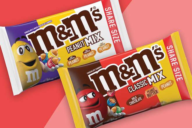 M&M's revient avec trois saveurs dans un paquet !