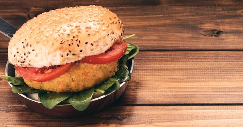 Quinoa burger