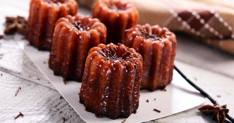 Cannelés à le fleur d'oranger