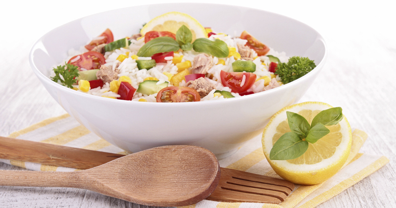 Salade de riz au fromage