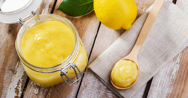 Crème au citron, à la vanille et au chocolat blanc