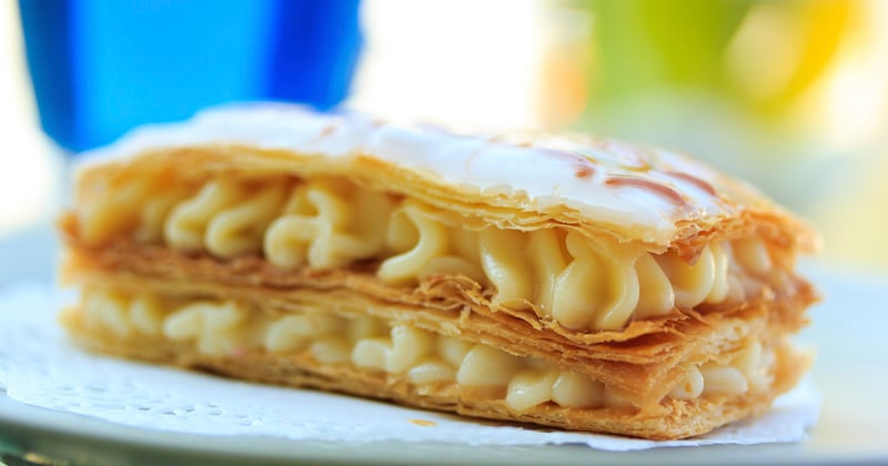 Millefeuille au citron