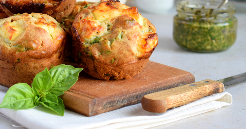 Muffins au chou kale et patate douce