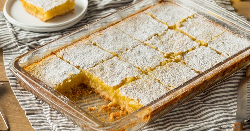 Bouchées fondantes au citron