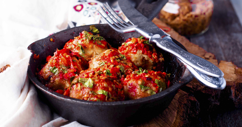 Boulettes de poulet healthy
