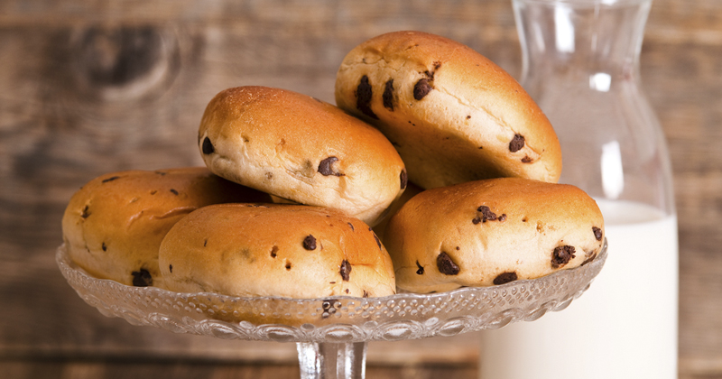 Brioches aux pépites de chocolat