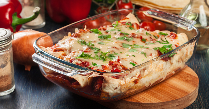 Enchiladas au poulet