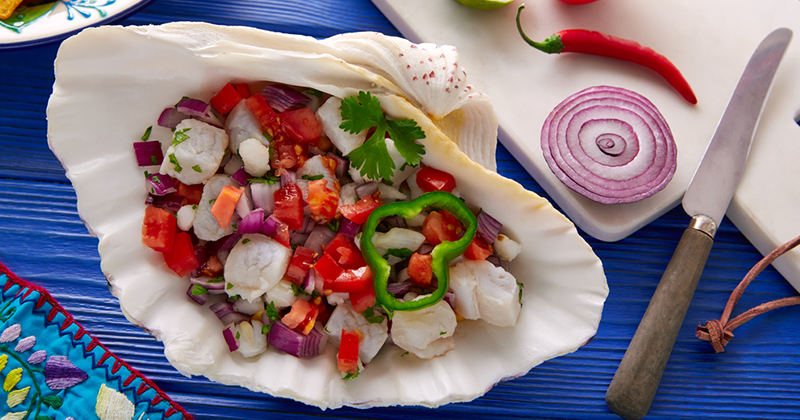 Ceviche mexicain