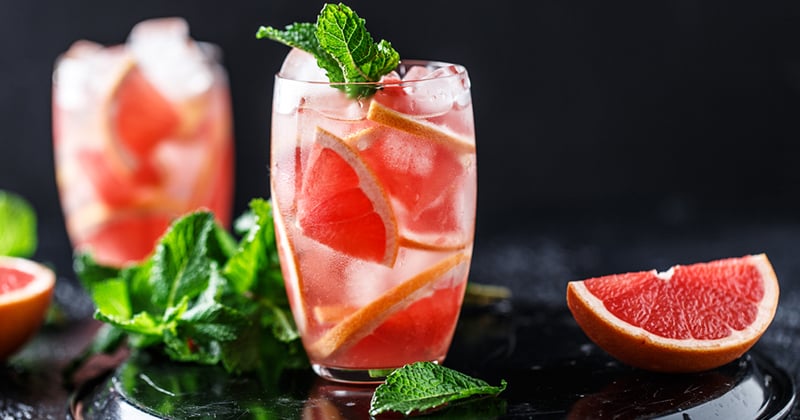 Mojito au pamplemousse