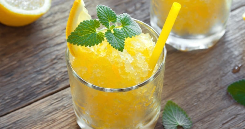 Granita au citron