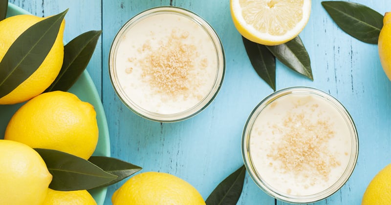 Crème express au citron