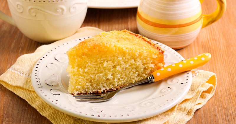 Gâteau express au citron vert et à la noix de coco