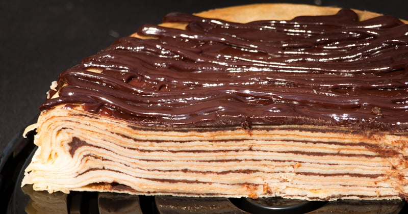 Gâteau de crêpes au Nutella®