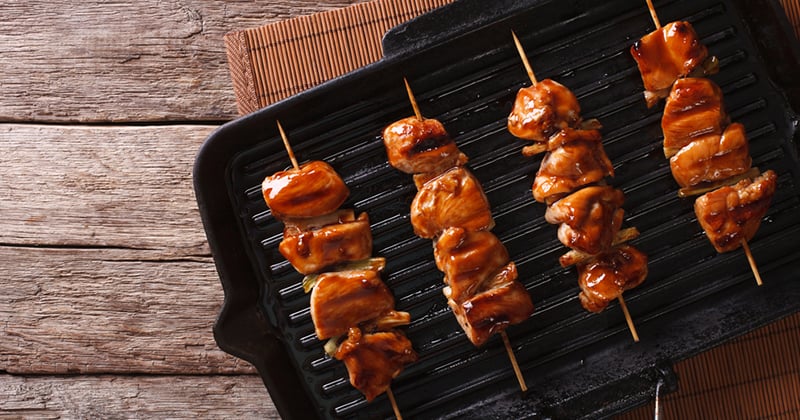 Poulet yakitori