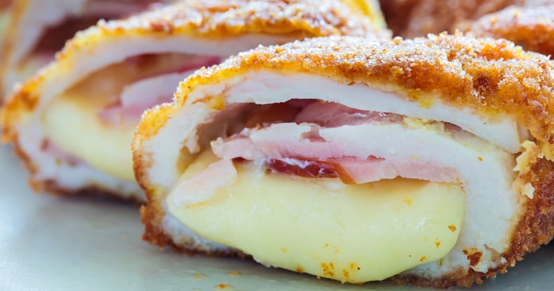 Cordon bleu au chèvre