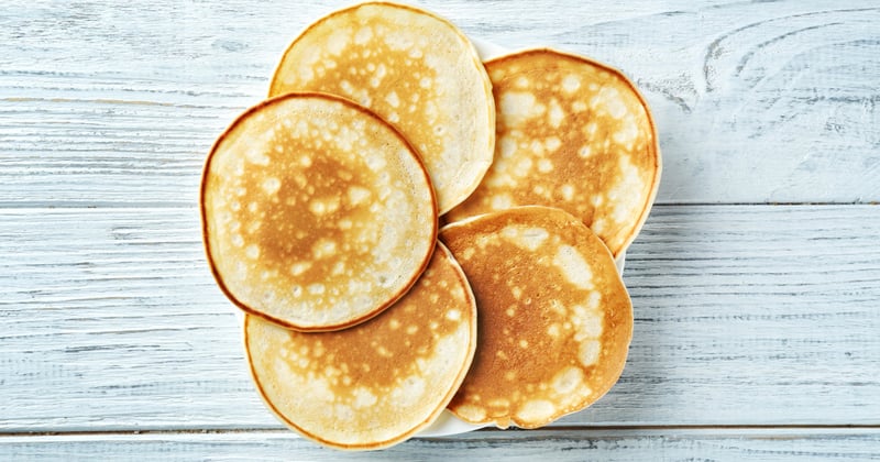 Pancakes healthy à la compote