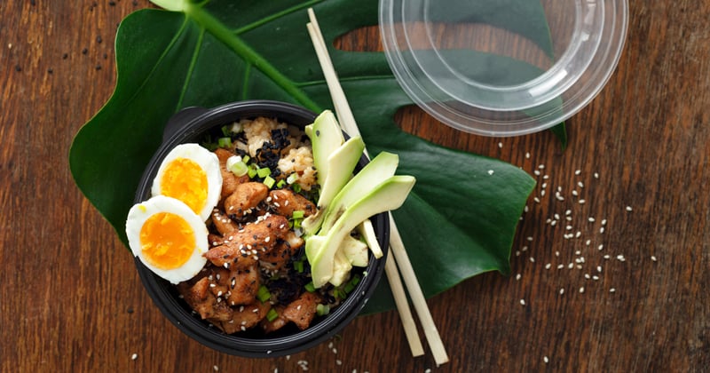 Poke bowl au poulet
