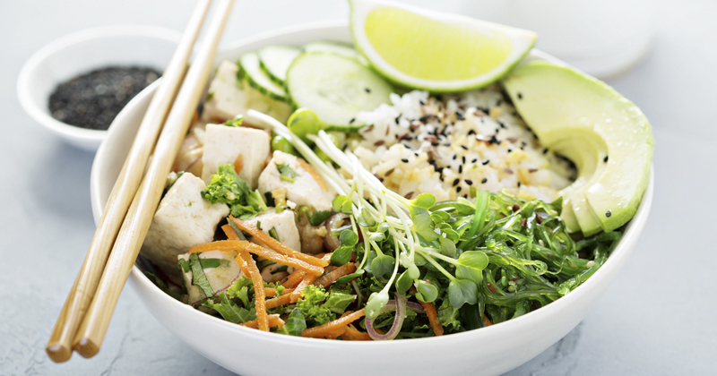 Pokebowl végétarien