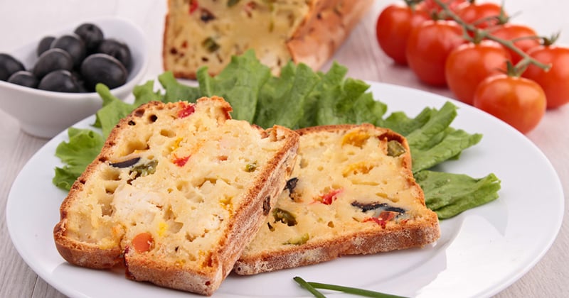 Cake aux légumes du soleil