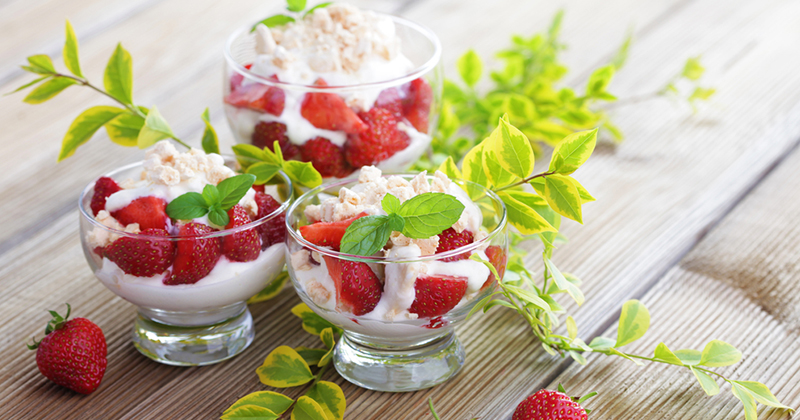Eton mess aux fraises