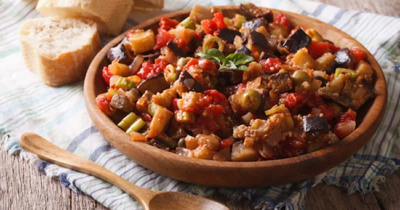 Caponata aux aubergines